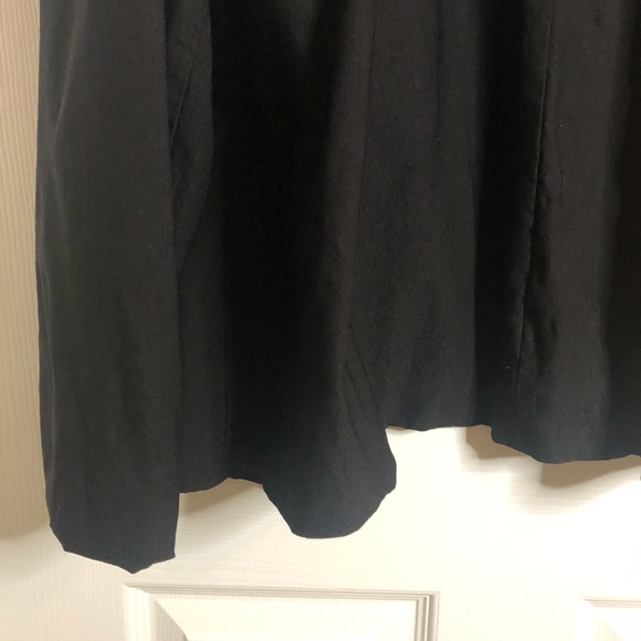 Torrid Plus Size Chic Cutaway Stretch Blazer Black #10425350 Size 3X - Picture 13 of 14